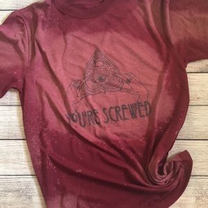 Small distressed shirt